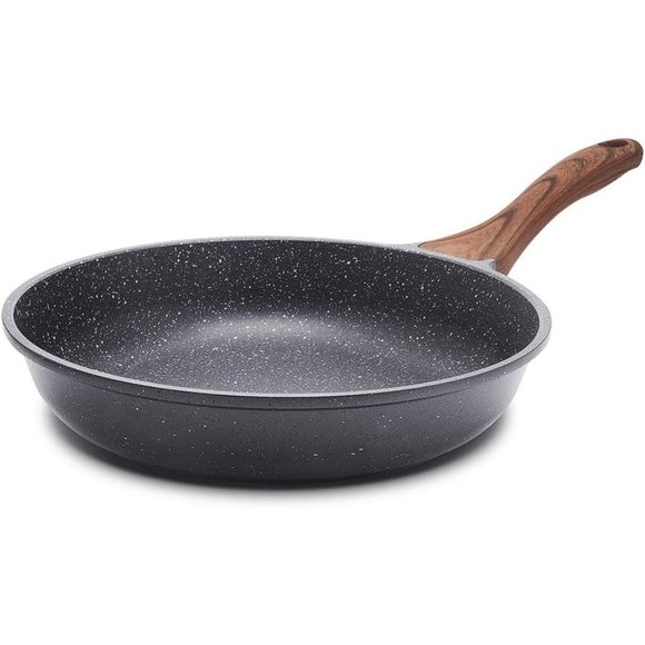 Swiss Granite Coating Nonstick Omelette Frying Pan Skillet - Picture 1 of 7
